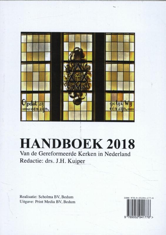 Omslag van Handboek 2018