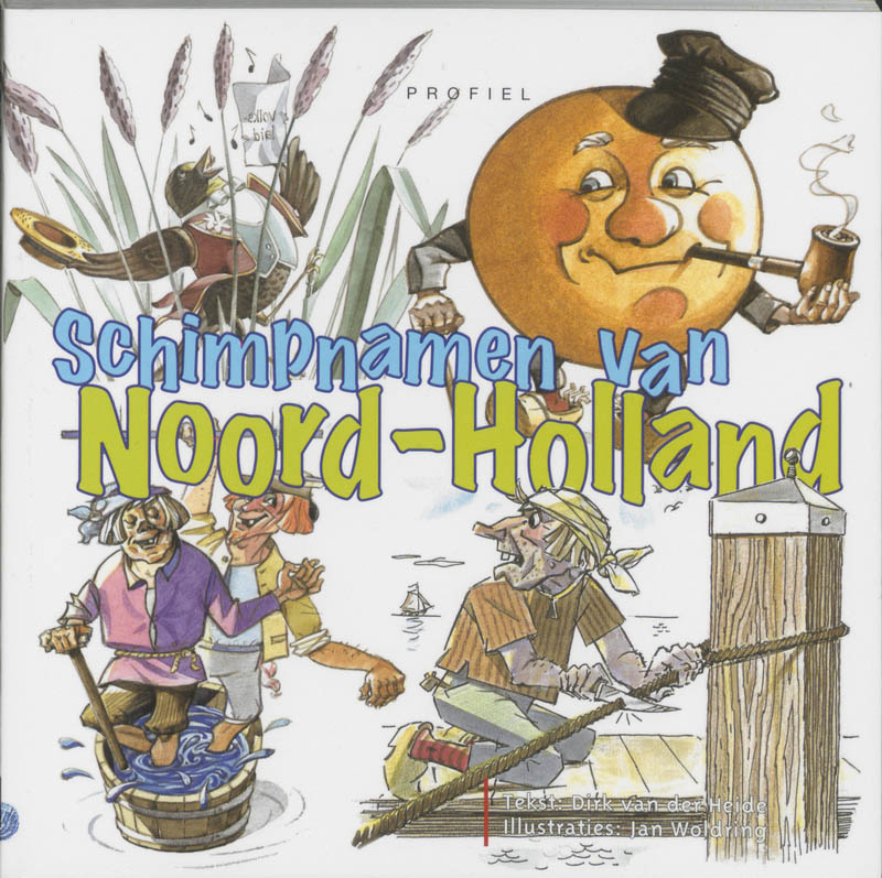 Omslag van Schimpnamen van Noord-Holland