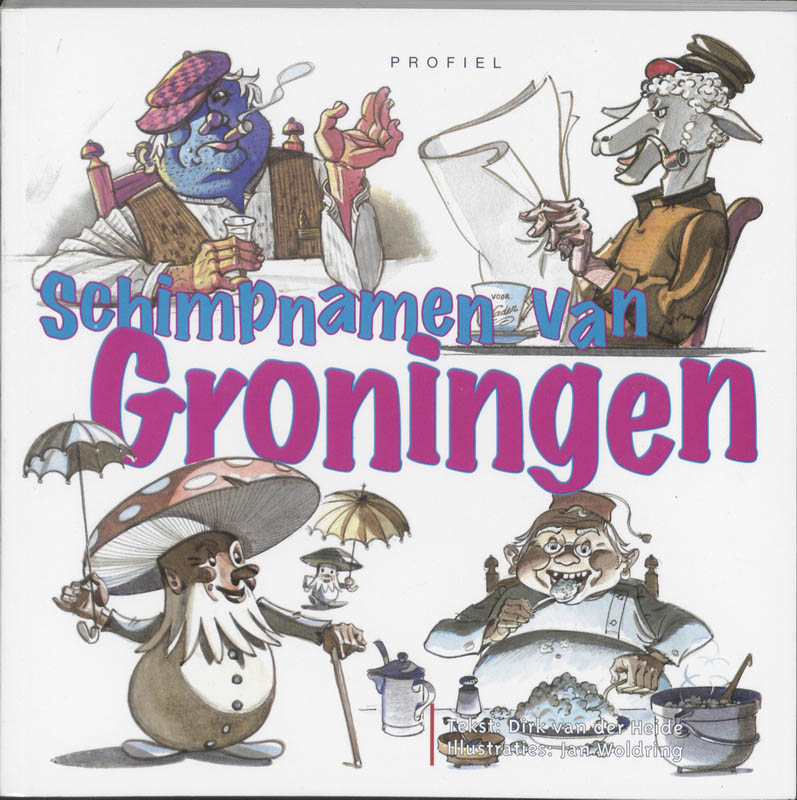 Omslag van Schimpnamen van Groningen