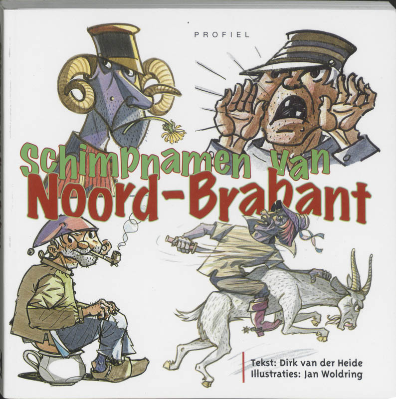 Omslag van Schimpnamen van Noord-Brabant