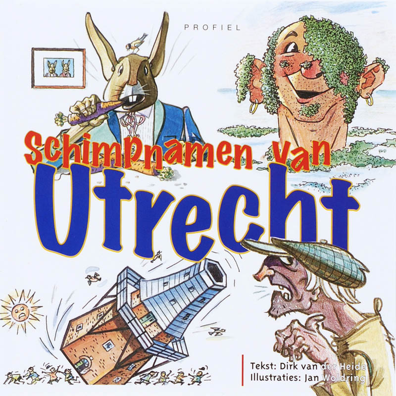 Omslag van Schimpnamen van Utrecht