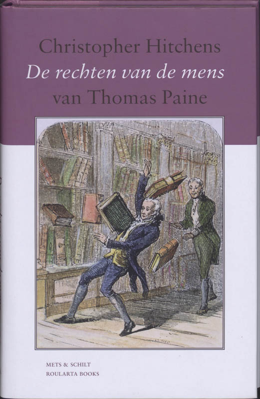 Omslag van De rechten van de mens van Thomas Paine