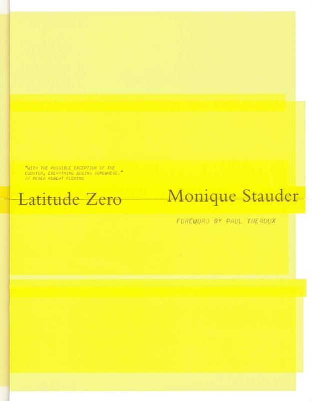 Omslag van Latitude zero