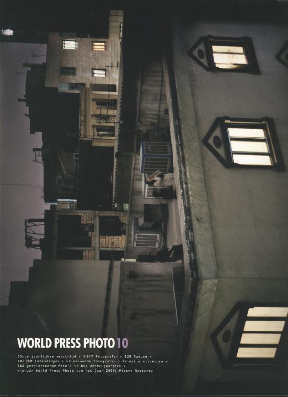 Omslag van World Press Photo 2010