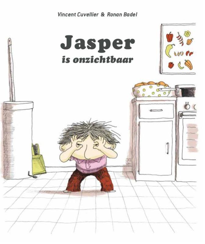 Omslag van Jasper is onzichtbaar