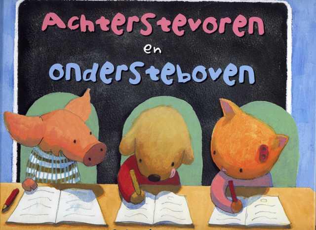 Omslag van Achterstevoren en ondersteboven