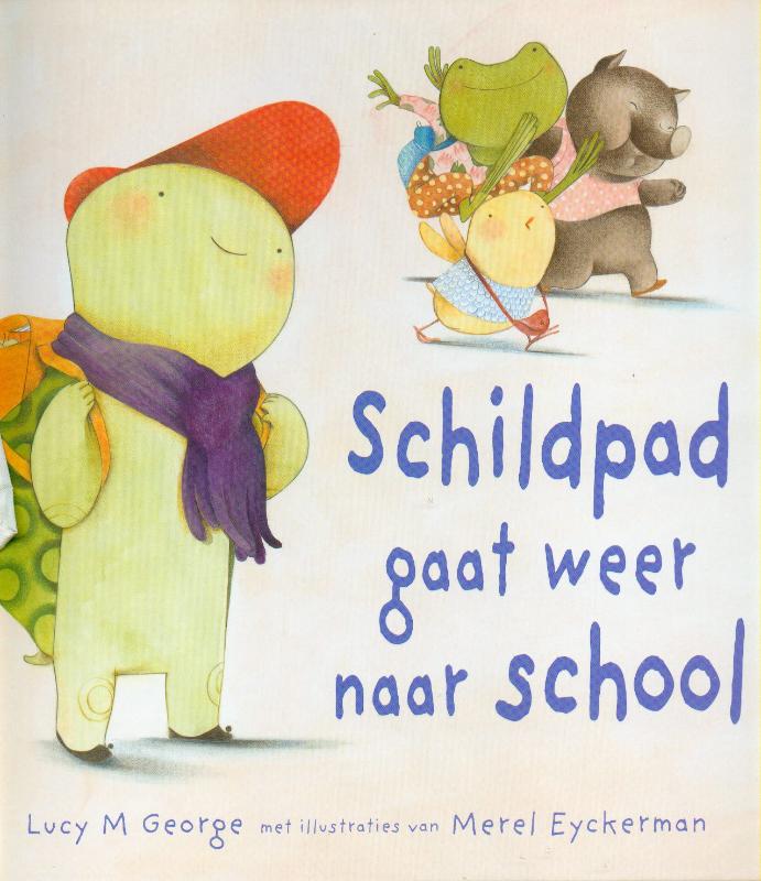 Omslag van Schildpad gaat weer naar school