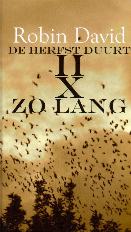 Omslag van De herfst duurt tweemaal zo lang