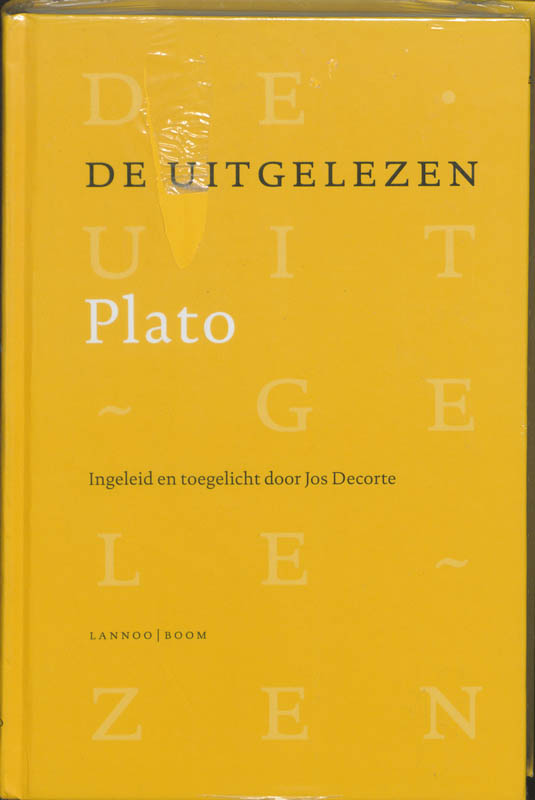 Omslag van De uitgelezen Plato