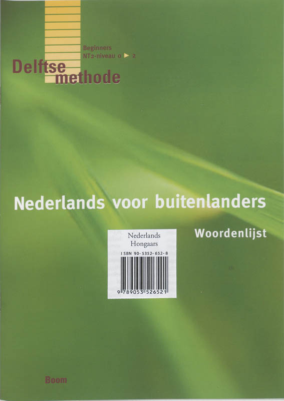 Omslag van Nederlands voor buitenlanders Hongaarse woordenlijst