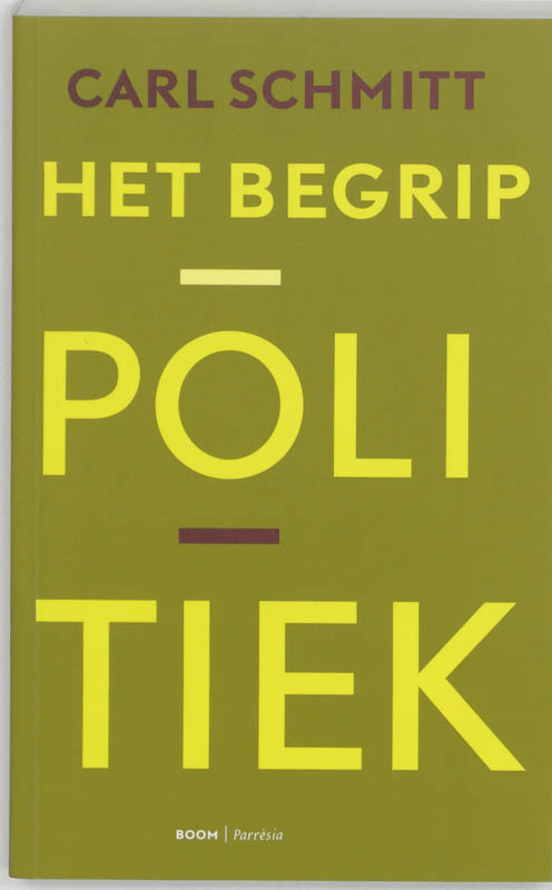 Omslag van Het begrip politiek