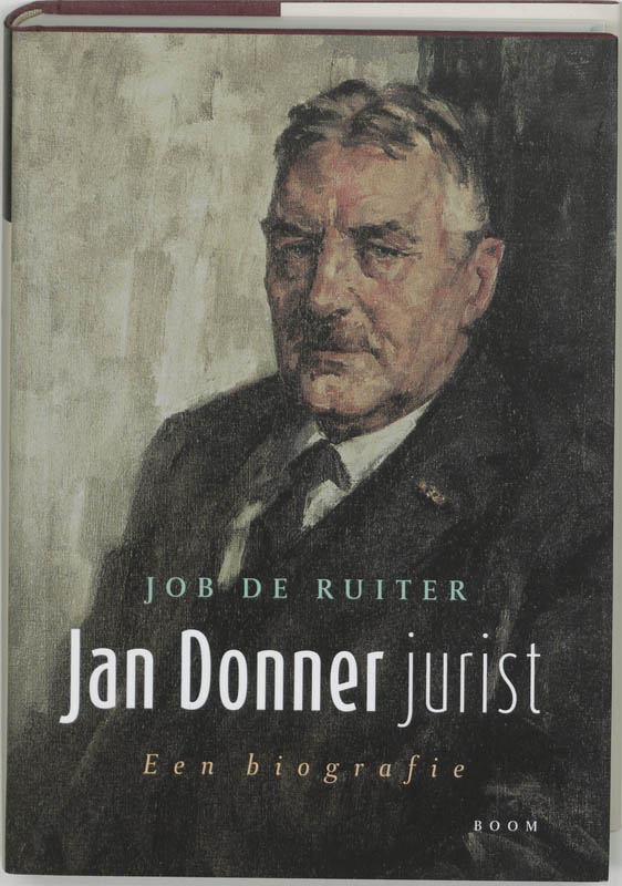 Omslag van Jan Donner, jurist