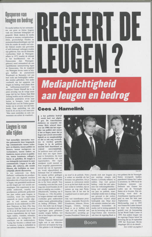 Omslag van Regeert de leugen?