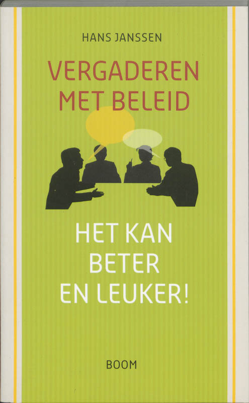 Omslag van Vergaderen met beleid