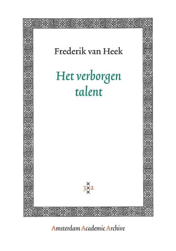 Omslag van Het verborgen talent