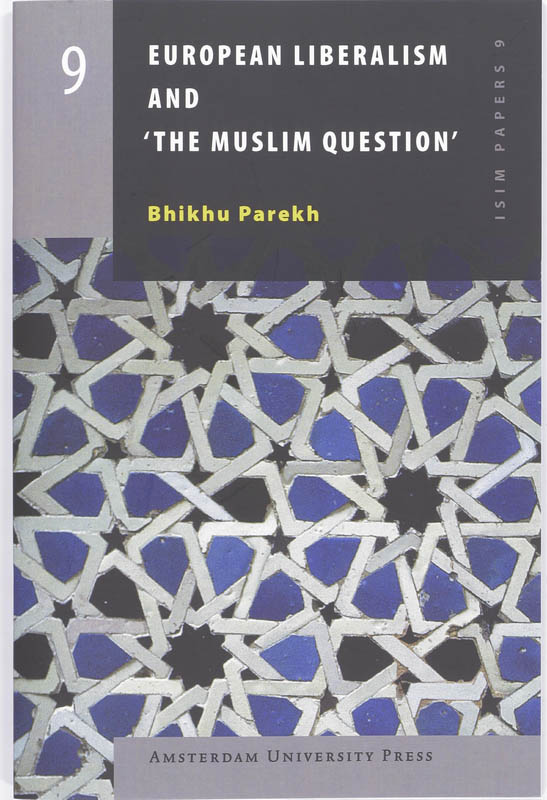 Omslag van European Liberalism and 'the Muslim Question'