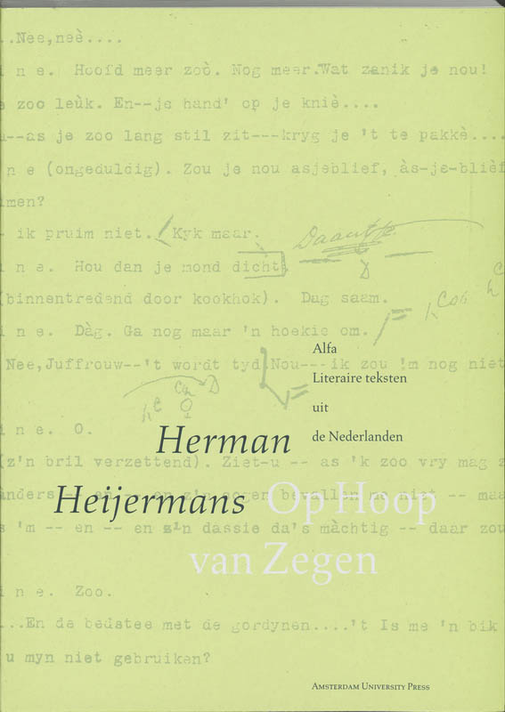 Omslag van Op hoop van zegen