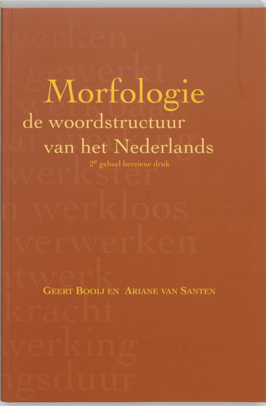 Omslag van Morfologie