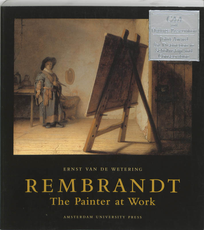 Omslag van Rembrandt - the painter at work