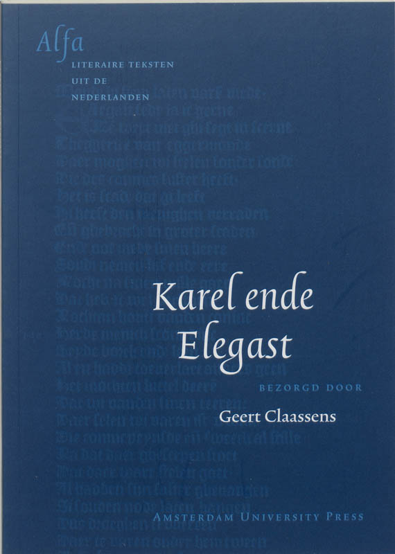 Omslag van Karel ende Elegast