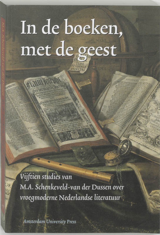 Omslag van In de boeken, met de geest