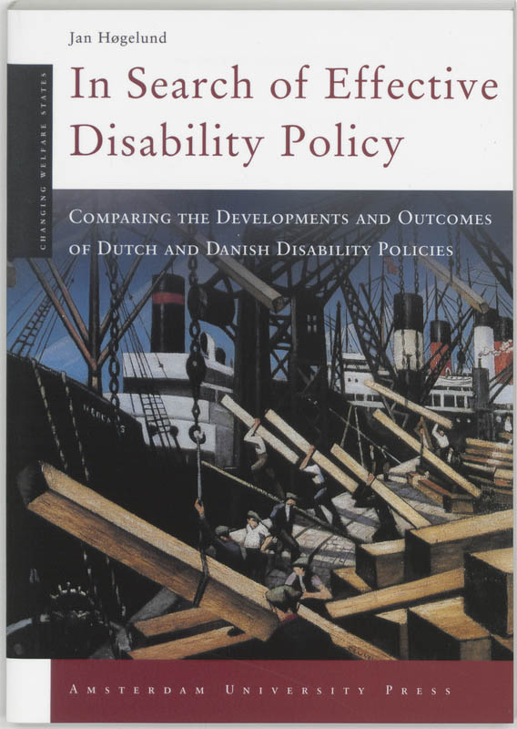 Omslag van In search of effective disability policy