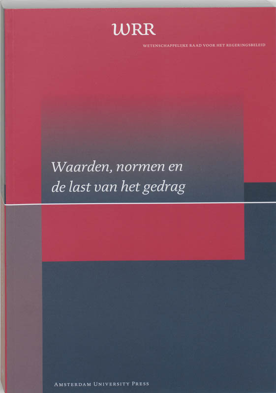 Omslag van Waarden, normen en de last van het gedrag