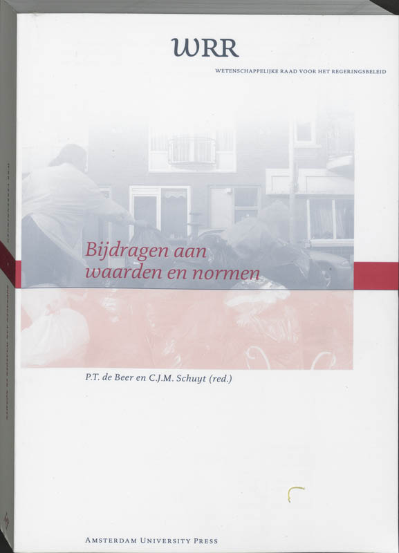 Omslag van Bijdragen aan waarden en normen