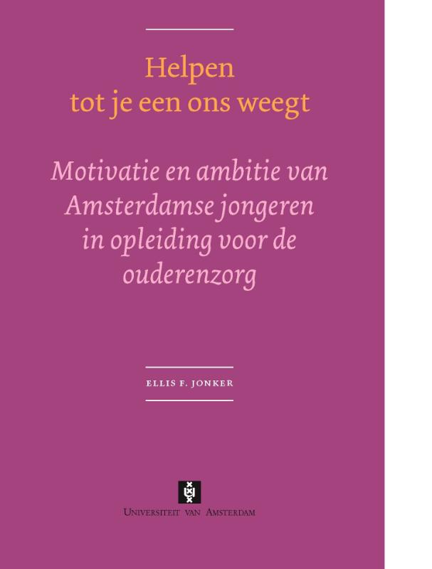 Omslag van Helpen tot je een ons weegt