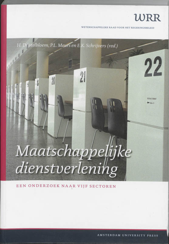 Omslag van Maatschappelijke dienstverlening