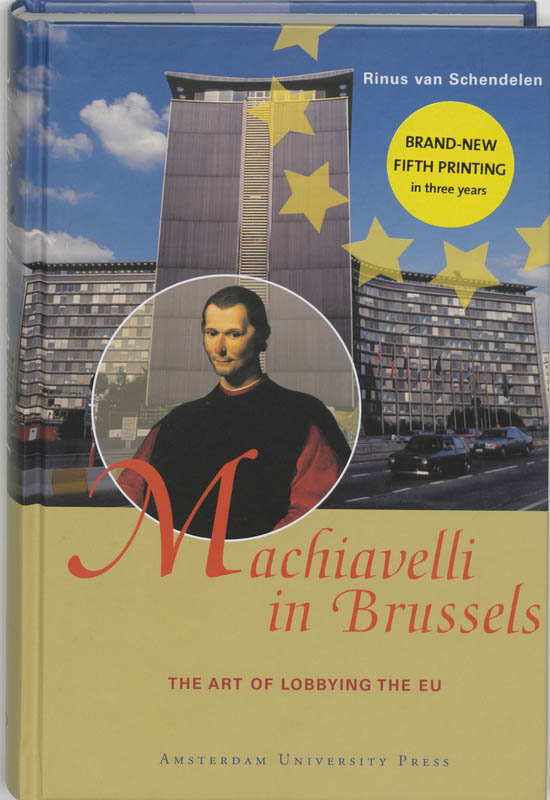 Omslag van Machiavelli in Brussels