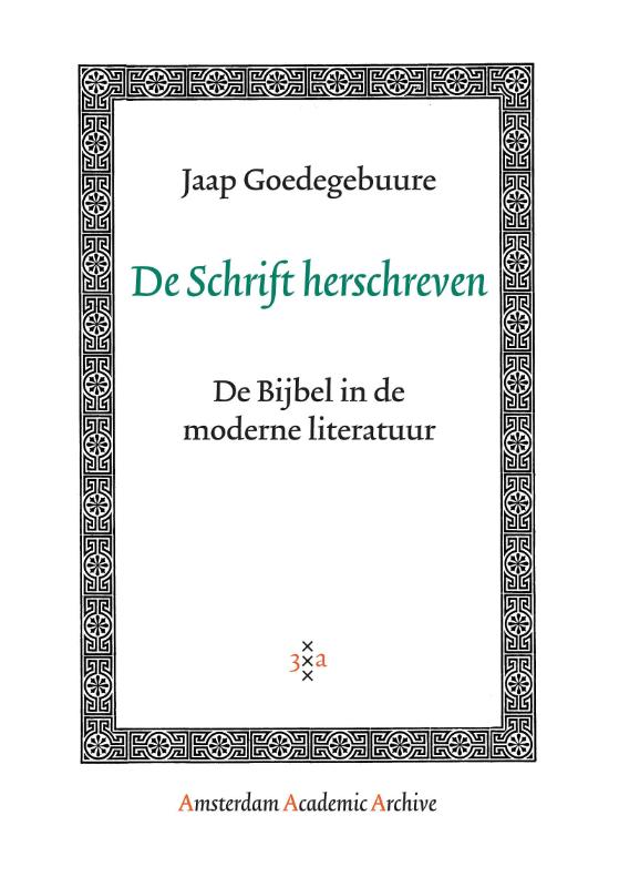 Omslag van De Schrift herschreven