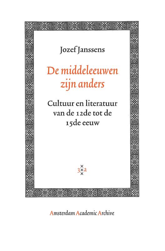 Omslag van De middeleeuwen zijn anders