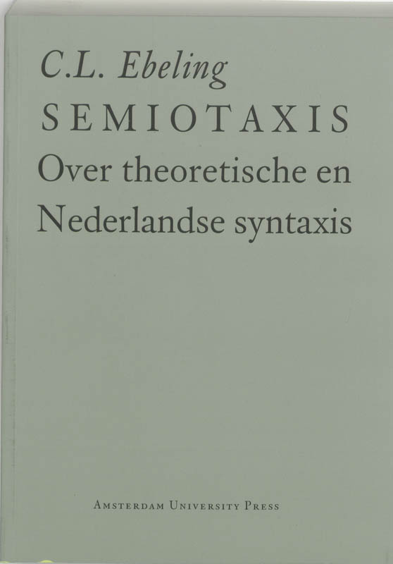 Omslag van Semiotaxis