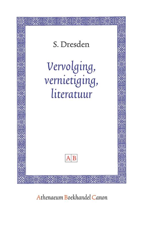 Omslag van Vervolging, vernietiging, literatuur