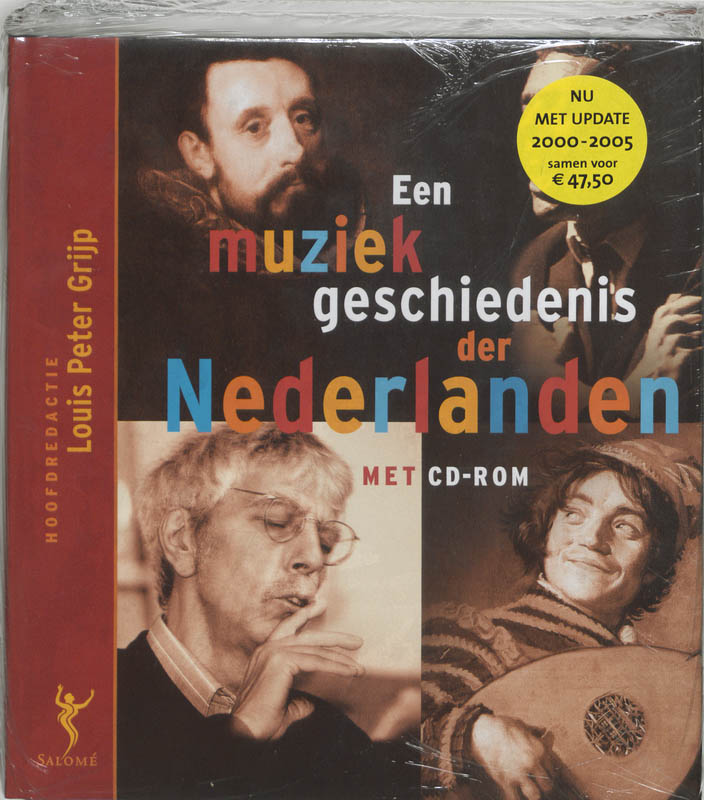 Omslag van Een muziekgeschiedenis der Nederlanden