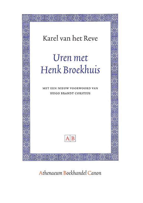 Omslag van Uren met Henk Broekhuis