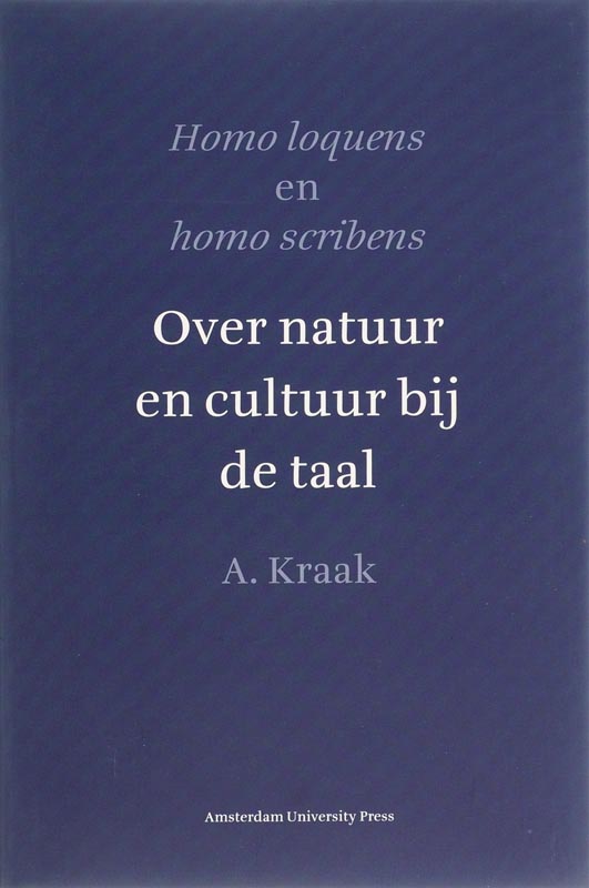 Omslag van Homo loquens en homo scribens