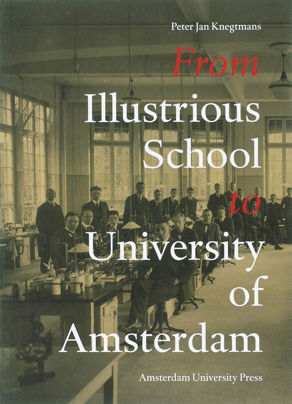 Omslag van From Illustrious School to University of Amsterdam