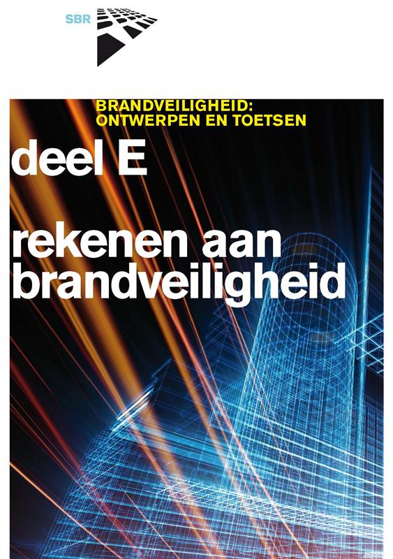 Omslag van E Rekenen aan brandveiligheid