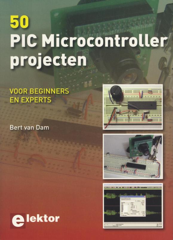 Omslag van 50 PIC Microcontroller Projecten
