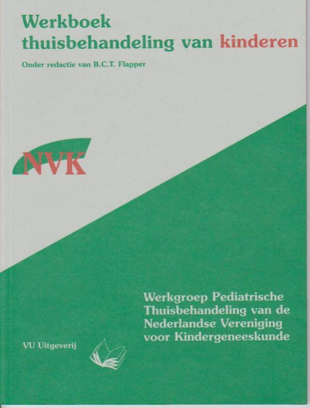 Omslag van Werkboek thuisbehandeling van kinderen