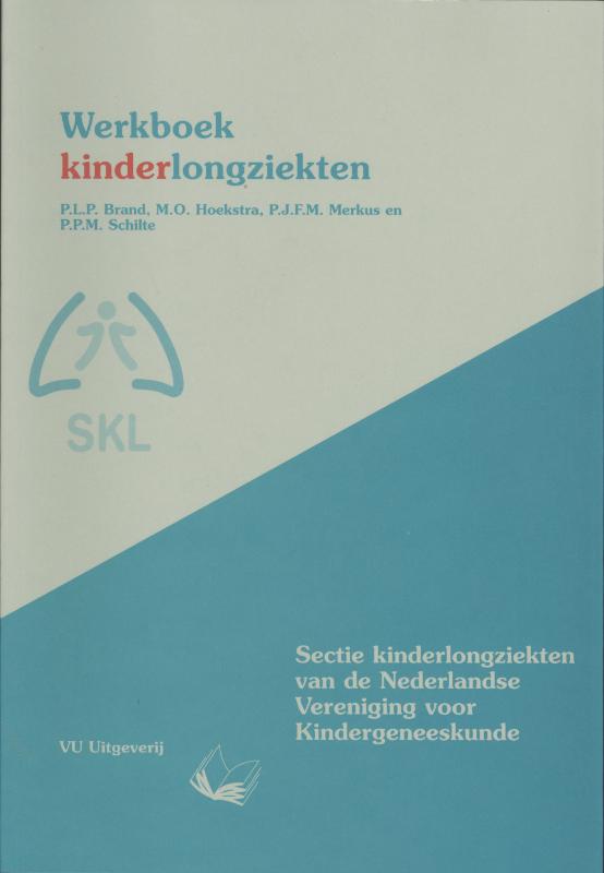 Omslag van Werkboek kinderlongziekten