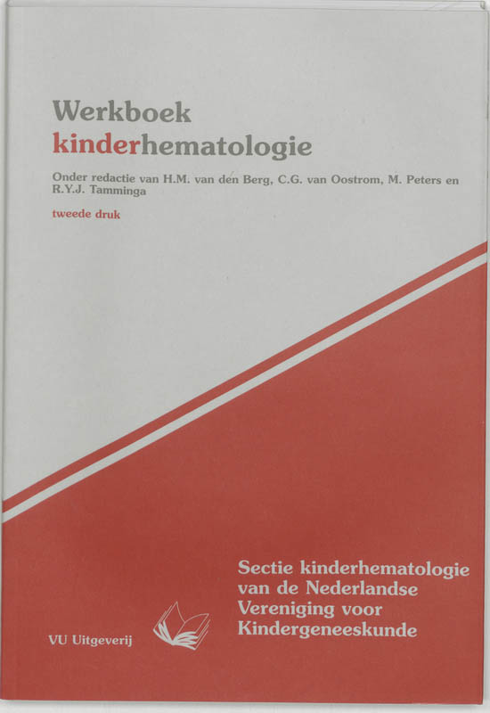 Omslag van Werkboek kinderhematologie