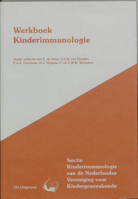 Omslag van Werkboek Kinderimmunologie