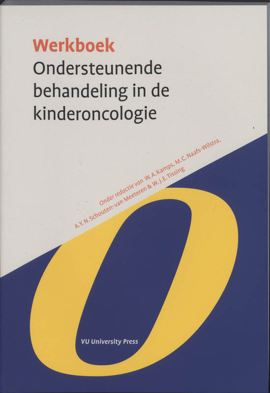 Omslag van Werkboek Ondersteunende behandeling in de Kinderoncologie