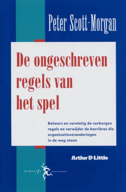 Omslag van De ongeschreven regels van het spel