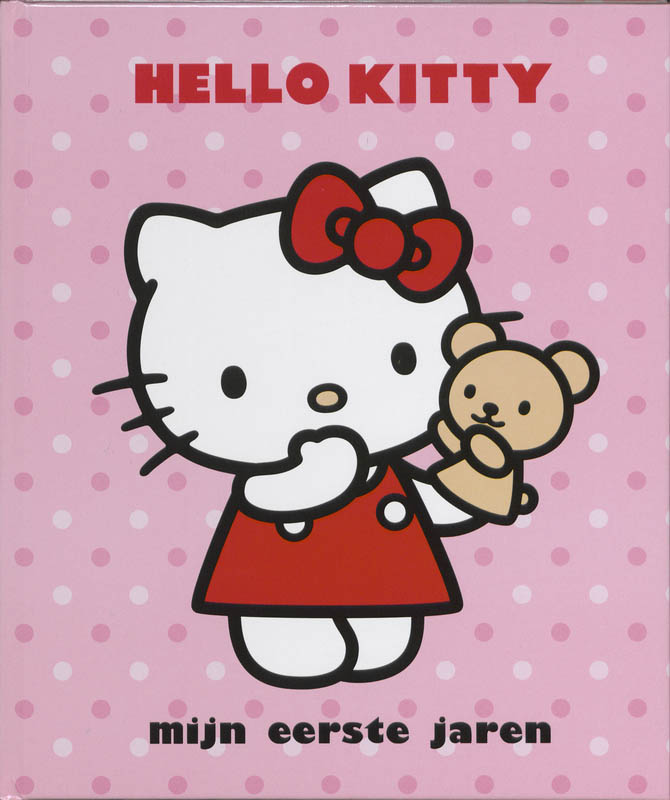 Omslag van Hello Kitty Eerste Levensjarenboek