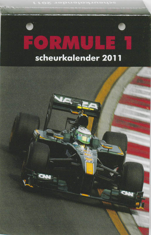 Omslag van Formule 1 Scheurkalender 2011