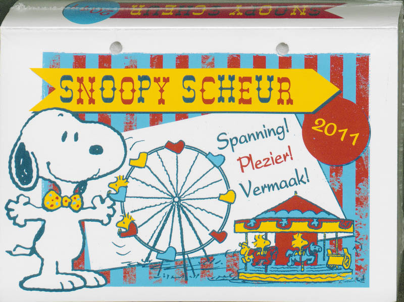 Omslag van Snoopy scheur 2011